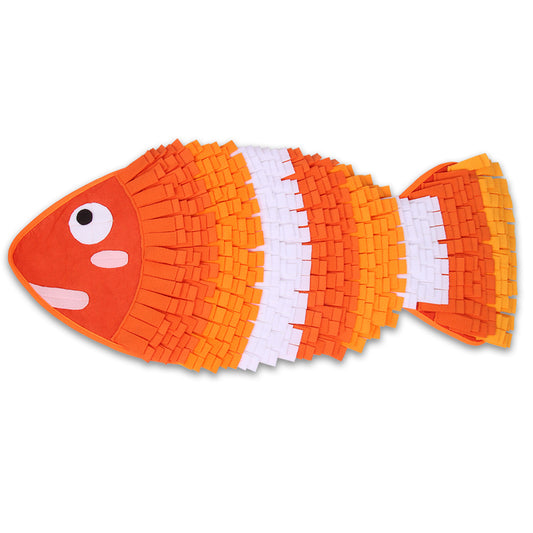 Fish Shaped Snuffle Mat