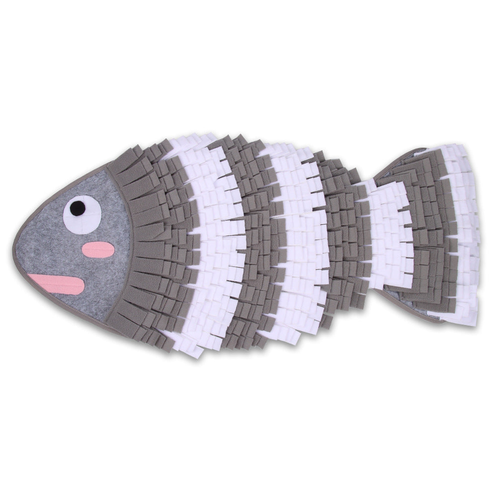 Fish Shaped Snuffle Mat